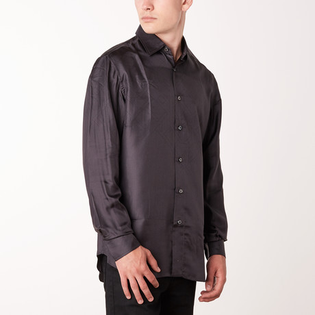 Williams Long Sleeve Fitted // Grey (S)