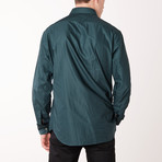 Jan Long Sleeve Fitted // Green (XS)