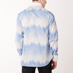 Len Long Sleeve Regular Fit Shirt // Bluette + Sky Blue (2XL)