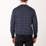 Knit Crewneck Sweater // Blue Ink (Euro: 54)