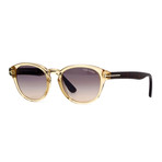 Von Bulow Sunglasses // Transparent Beige