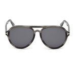 Men's Rory Sunglasses // Gray Tortoise + Brown