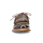 Kenyte Kiltie Dress Shoe // Brown (US: 7.5)