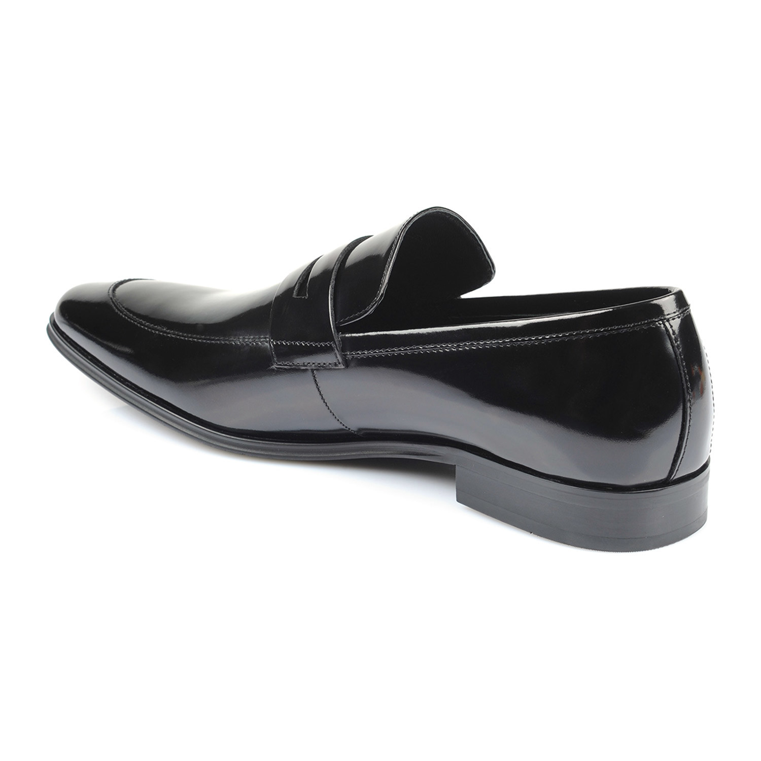 Patent Penny Loafer // Black (Euro: 42) - Designer Fashion - Touch of ...