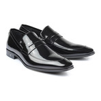 Patent Penny Loafer // Black (Euro: 45)