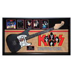 Framed Autographed Guitar // Kiss