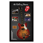 Framed Autographed Guitar // Rolling Stones