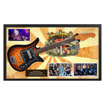 Framed Autographed Guitar // The Allman Brothers