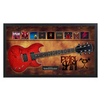 Framed Autographed Guitar // Pearl Jam