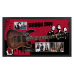 Framed Autographed Guitar // Green Day