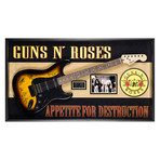 Signed + Framed Guitar // Guns N' Roses