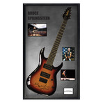 Framed Autographed Guitar // Bruce Springsteen