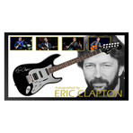 Framed Autographed Guitar // Eric Clapton