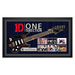 Framed Autographed Guitar // One Direction