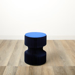 Accordion Seat // Blue