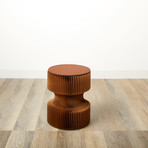 Accordion Seat // Brown