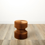 Accordion Seat // Brown