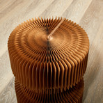 Accordion Seat // Brown