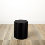 Accordion Stool // Black