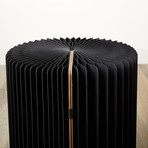 Accordion Stool // Black