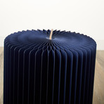 Accordion Stool // Blue