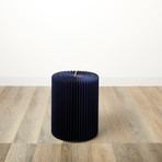 Accordion Stool // Blue