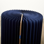 Accordion Stool // Blue