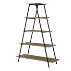 Plum Pyramid Bookcase