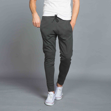 Patch Bottom Joggers // Anthracite (S)