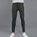 Patch Bottom Joggers // Khaki (XL)