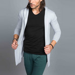 Hooded Cardigan // Gray (XL)