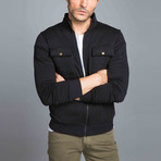 Cardigan + Pockets // Black (2XL)