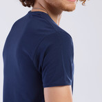 V-Neck T-Shirt // Navy (S)