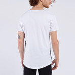Striped Side T-Shirt // White (S)