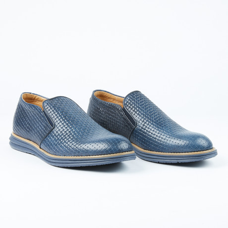 Capodimonte Woven Sneaker Loafer // Blue (Euro: 41)