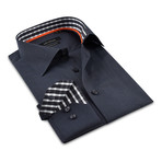 Button-Up Shirt II // Charcoal (L)