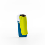 Refillable Travel Toothbrush // Lime
