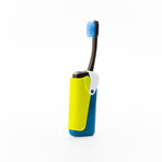 Refillable Travel Toothbrush // Lime