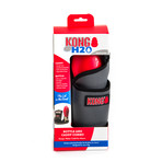 KONG Stainless Steel Water Bottle // Red + Grey Caddy