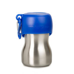 KONG Stainless Steel Dog Water Bottle // Blue