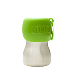 KONG Stainless Steel Dog Water Bottle // Green