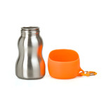 KONG Stainless Steel Dog Water Bottle // Orange (9.5oz)