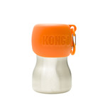 KONG Stainless Steel Dog Water Bottle // Orange (9.5oz)