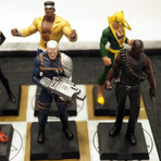 Marvel Elite Vintage Chess Set + 32 Eagle Moss Figures