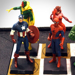 Marvel Elite Vintage Chess Set + 32 Eagle Moss Figures