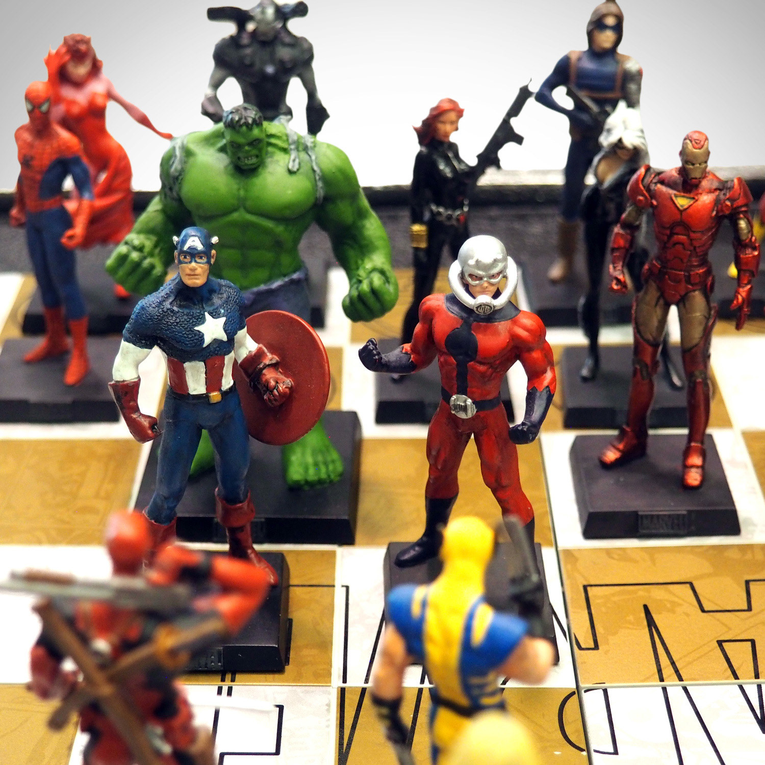 marvel chess set collection