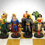 DC Elite Vintage Chess Set + 32 Eagle Moss Figures