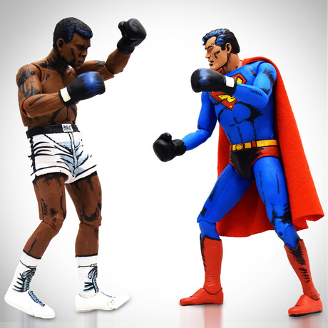 Superman Vs Muhammad Ali // Limited Edition Action Statues