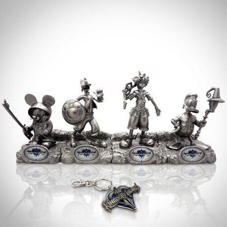Disney Mickey Mouse + Kingdom Hearts // SDCC Exclusive Set // Limited Edition Vintage Statue