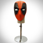 Deadpool Mask + Custom Head Stand (Mask Only)